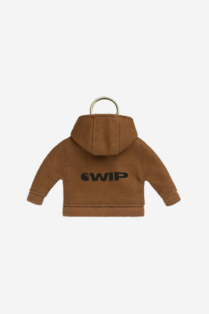 Carhartt WIP Mini Active Jacket Keychain - Hamilton Brown