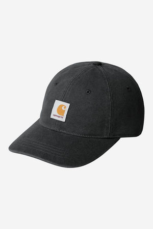 Carhartt WIP Canvas Cap – Black Stone Washed