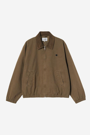 Carhartt WIP Madison Ripstop Jacket - Dark Beech / Black Garment Dyed