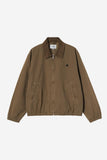 Carhartt WIP Madison Ripstop Jacket - Dark Beech / Black Garment Dyed