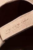 Carhartt WIP Canvas Cap - Dusty H Brown Stone Washed