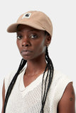 Carhartt WIP Canvas Cap - Dusty H Brown Stone Washed