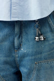 Carhartt WIP Coffee Break Keychain - Black / White