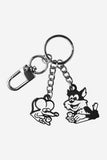Carhartt WIP Coffee Break Keychain - Black / White