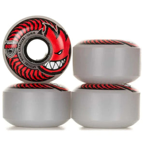 Spitfire 80HD Charger Classic Full 54mm Wheels – Clear/Red