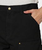 Carhartt WIP Double Knee Pant – Black, Rinsed
