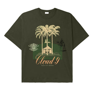 Cloud 9 Arabian Palm T-Shirt - Olive