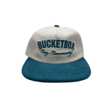 Bucket Box Corduroy Hat - Creamy Green