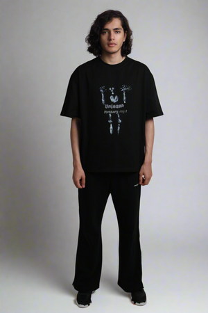 Fluttery X-Ray Tshirt - Black