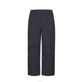 No Bad Vibez Big Boy Nylon Pants - Cement
