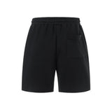 No Bad Vibez V2 Cotton Shorts- Black
