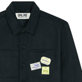 Galag Garage AW25 S124 Overshirt - Black