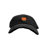 Market Smiley Devil Corduroy Dad Hat - Black