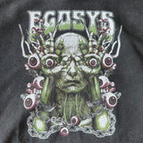 Ego System V3.0 Green Eyed Hoodie - Washed Black