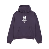 Twenty Three Midnight Parking Lot Hoodie - Dark Purple