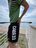 Cabrio Side Logo Shorts - Black