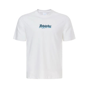 No Bad Vibez Neon Tee - White