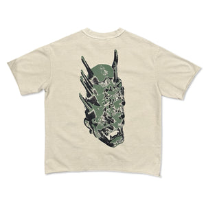 Ego System V5.0 Samurai Tee - Washed Cream