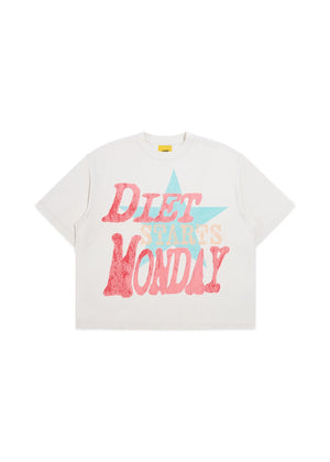 Diet Starts Monday Jumbo Star Tee – Antique White