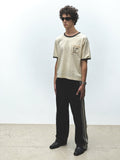 Jungles Jungles Fuck All To Do Ringer Tee – Birch