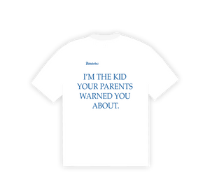 No Bad Vibez The Kid Tee - White