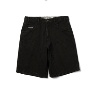 HUF Kinda Loose Double Knee Short – Faded Black