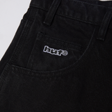 HUF Kinda Loose Double Knee Short – Faded Black