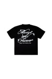 Keep Out Fake Love 4Ever Always Tee - Off Black