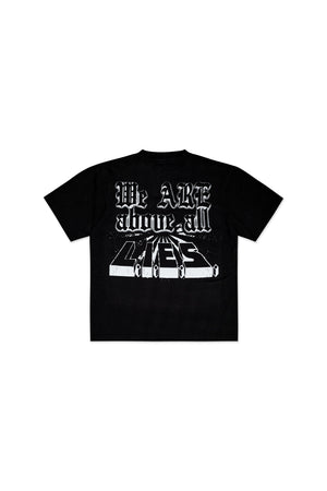 Keep Out Fake Love Above The Lies Tee - Off Black