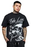 Keep Out Fake Love Above The Lies Tee - Off Black