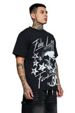 Keep Out Fake Love Above The Lies Tee - Off Black