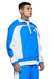 Keep Out Fake Love Becks Jacket - Blue/White