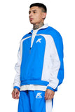 Keep Out Fake Love Becks Jacket - Blue/White