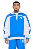 Keep Out Fake Love Becks Jacket - Blue/White
