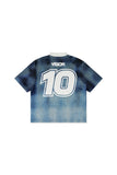 Keep Out Fake Love D10S Button-Up - Royal Blue