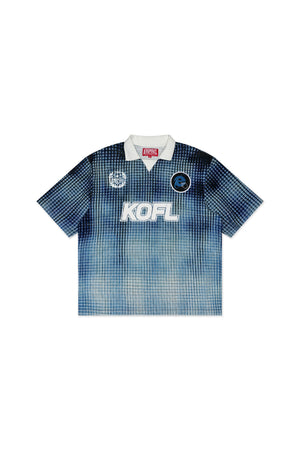 Keep Out Fake Love D10S Button-Up - Royal Blue