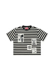 Keep Out Fake Love Gifted Button-Up - Black/White