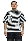 Keep Out Fake Love Gifted Button-Up - Black/White