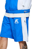 Keep Out Fake Love Posh Shorts - Blue/White