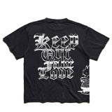 Keep Out Fake Love “BIG CITY” T-Shirt – Limo Black