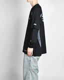 Deva States L/S T-shirt Layered Jersey - Black