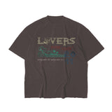 Lifted Anchors Lovers Tshirt - Camel
