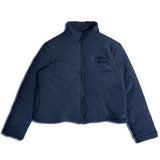 Lifted Anchors Modular Knitted Puffer Jacket - Navy