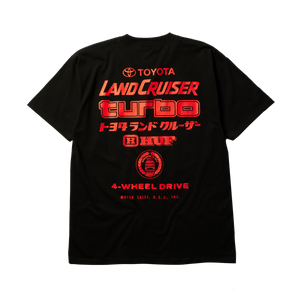 HUF X Toyota Land Cruiser Turbo SS T-Shirt - Black