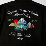 HUF X Toyota Land Cruiser World Tour Jacket - Black