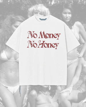 Lifted Anchors No Money No Honey T-Shirt – White