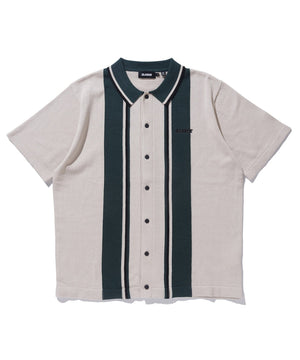 XLarge Line Knit S/S Shirt - Beige