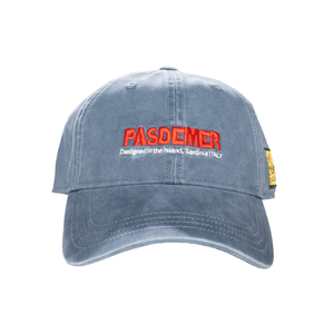 Pas de Mer Logo Cap – Denim Blue
