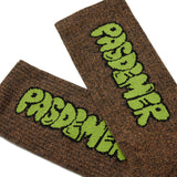 Pas De Mer logo Socks - Brown