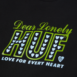 HUF Lonely Hearts SS Tee – Black